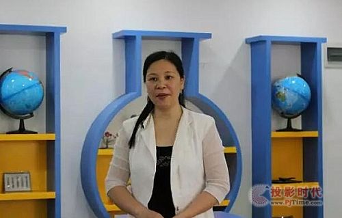 广州体育东路小学钟老师活动后接受采访
