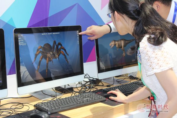 博浦3D VR创新实验室高调亮相第72届中国教育装备展