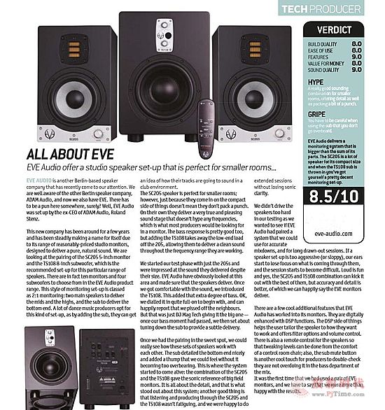 EVE SC205/TS108⡪Ӣ DJ Mag