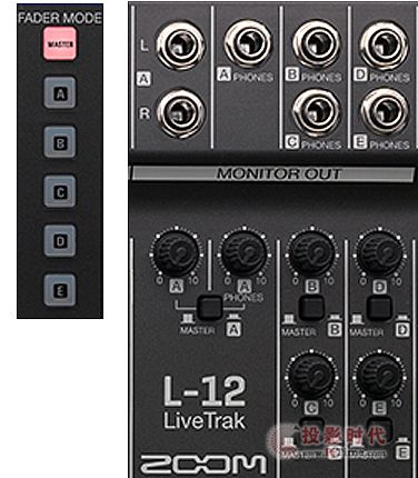 12ͨ ZOOM LiveTrak L-12ֵ̨