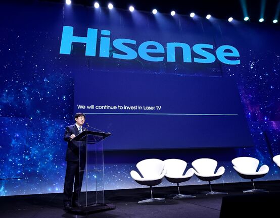 海信电视世界杯系列产品亮相CES2018