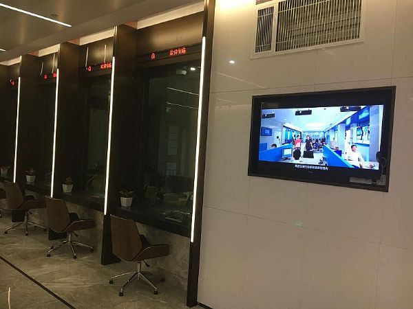 温州鹿城农村合作银行大厦引进56iq信息发布系统,多媒体信息发布系统,数字标牌,数字告示，digital signage