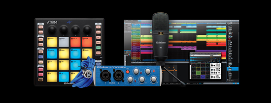 PreSonus 发布 ATOM Producer Lab 音乐制作套装