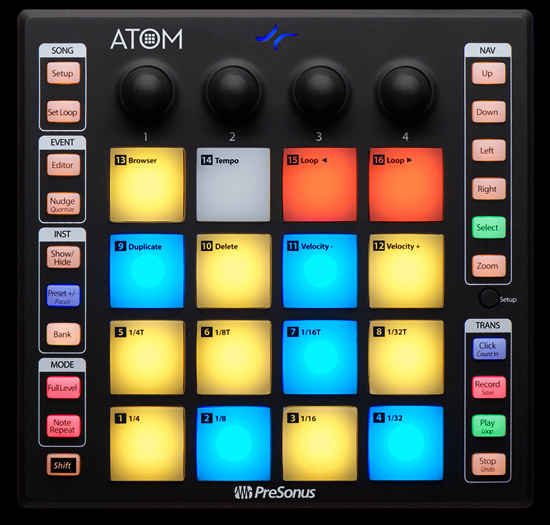 PreSonus 发布 ATOM Producer Lab 音乐制作套装