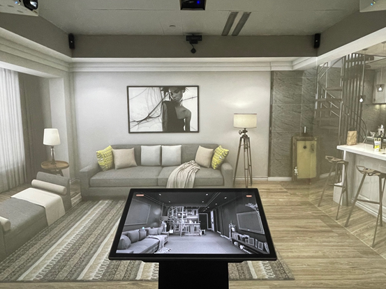 小空间大内涵 NEC 4K激光投影机打造全息屋带来家装新体验