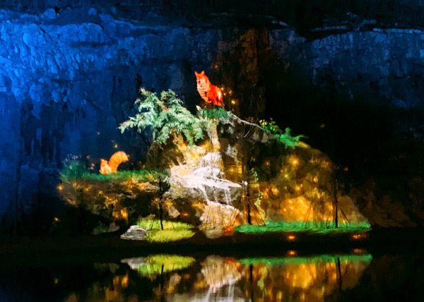 科视Christie HS系列激光投影机为江苏园博园的夜晚增添亮丽风景线