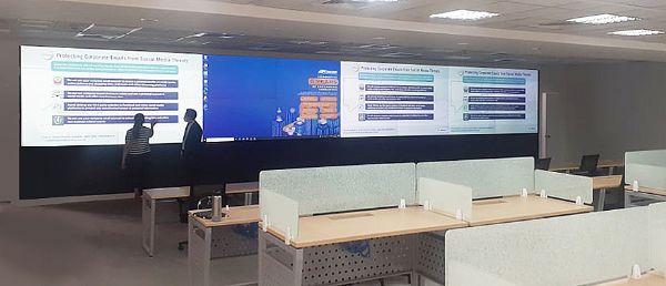 彩讯科技为菲律宾马尼拉电力某公司提供监控大厅可视化管理系统