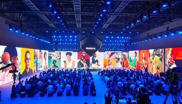 三星上海隆重举行galaxy新品发布会,迈普视通led控制系统来助力
