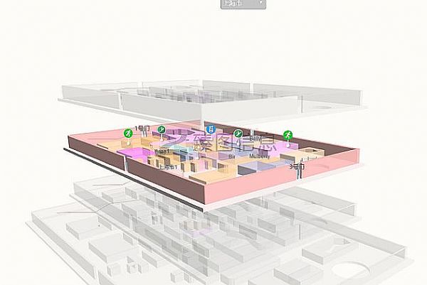 数字孪生技术下的智慧医院再添新功能，室内地图导航让你“医”路畅通
