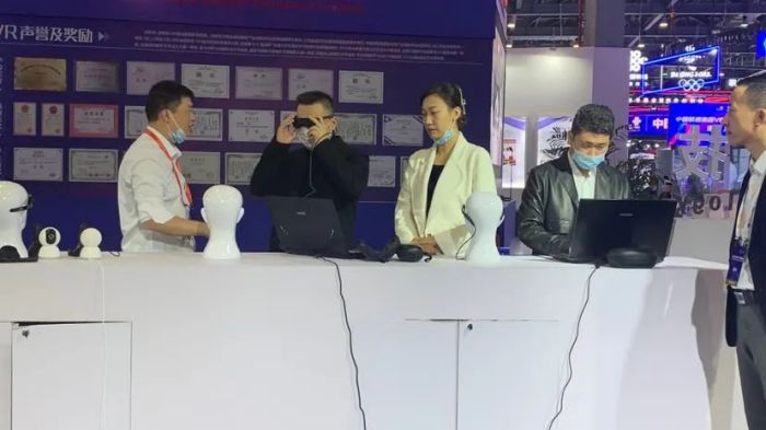 小核桃科技携“XThink”&nbsp;桌面式MR全息操作一体机重磅亮相世界VR大会
