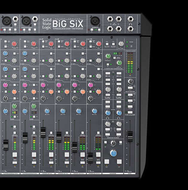 Solid State LogicƳUSBӿڵBiG SiX SuperAnalogue™̨