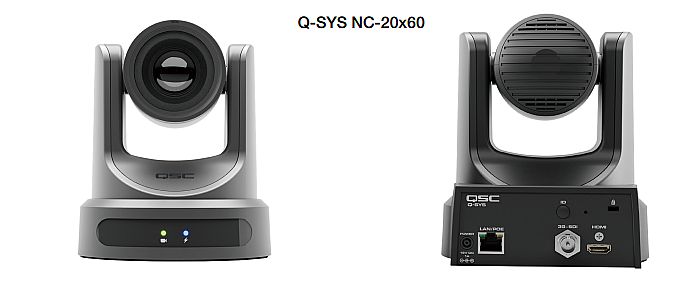 QSC新品Q-SYS NC系列网络会议协作摄像机