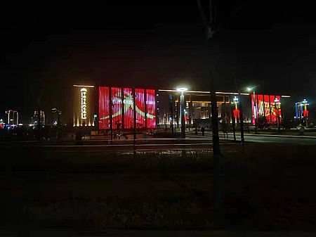 案例丨AOC LED显示屏赋能介休市文化艺术中心，打造艺术地标