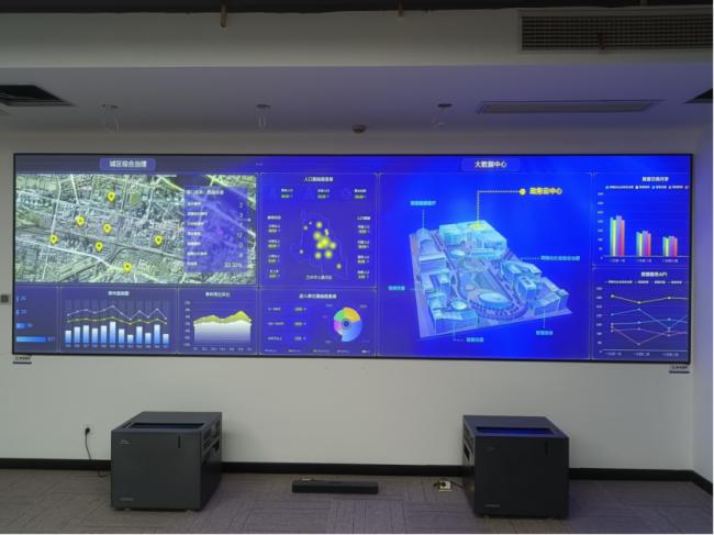 八月案例|康帕斯WOOMAX激光大屏显示助力企业数字化办公