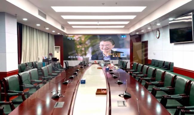 视爵光旭COB小间距显示屏再次入驻上海某局会议控制室，助力快速协调与指挥工作