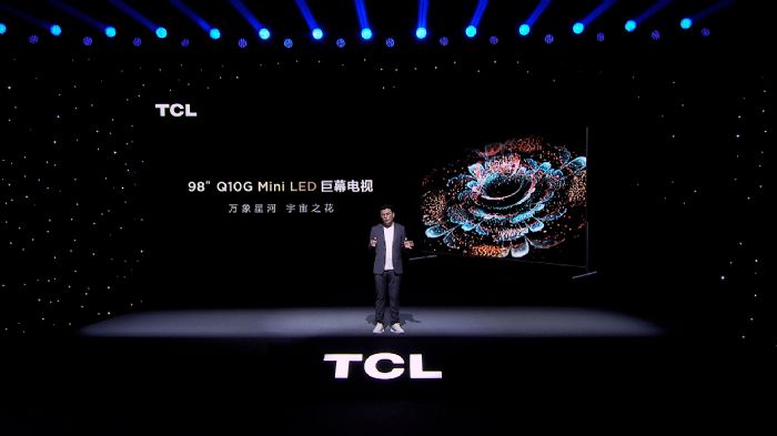 TCL发布98Q10G巨幕电视！黄金分区Mini LED，首发价仅21999元