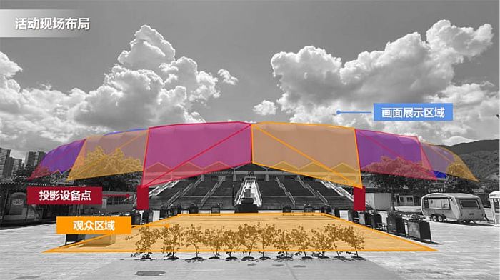 175米“超级大屏”，全球最大体育馆光影秀点亮“亚微”之光！