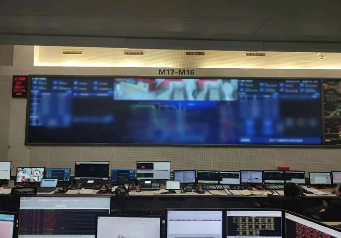 喜讯：北京地铁16号线 “跑图” 威创显控系统“助跑”
