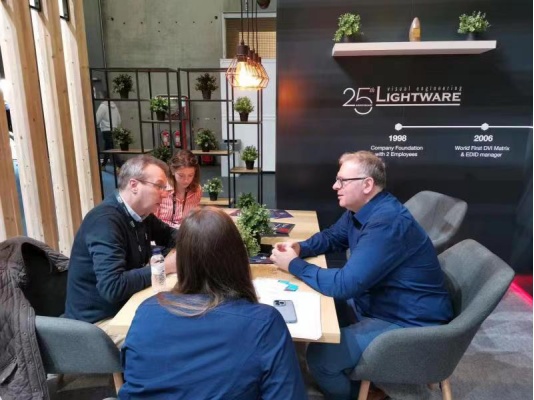Lightware震撼亮相ISE 2023展会