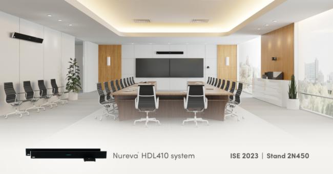 Nureva HDL410音频系统在2023 ISE展上荣获顶级新技术奖