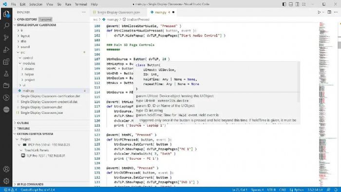 ʹ Microsoft VS Code  Python дδ Extron ϵͳ