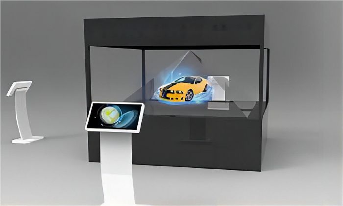 3D全息透明展示柜——将虚拟带入“现实”，让科技融入生活