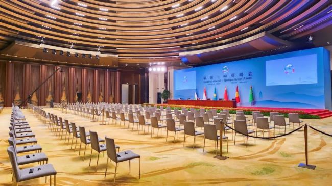 擘画中国 | TAIDEN台电会议系统亮相首届中国-中亚峰会