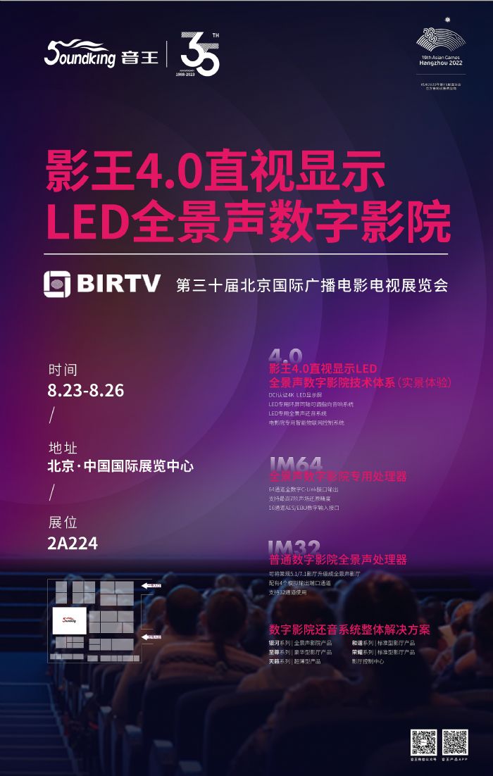 ЯӰ4.0ֱʾLEDȫӰԺ2023 BIRTV