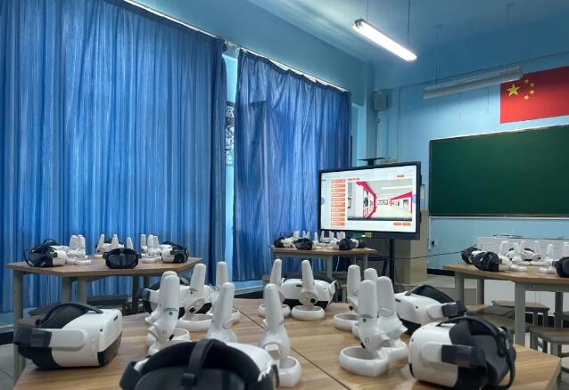 威尔案例丨新疆和田地区某小学XR超感教室