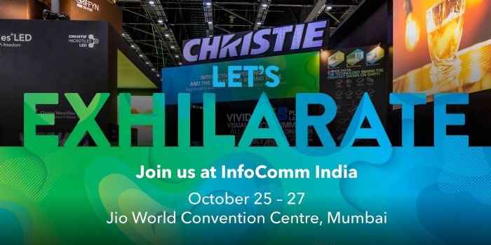 InfoComm India information banner