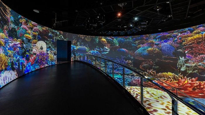 国内最大海洋主题科技馆：光影流淌出大海的故事