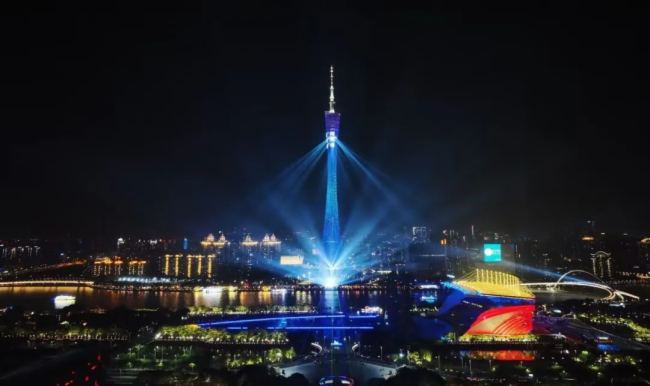 第十二届广州国际灯光节、科技与艺术碰撞的视听盛宴