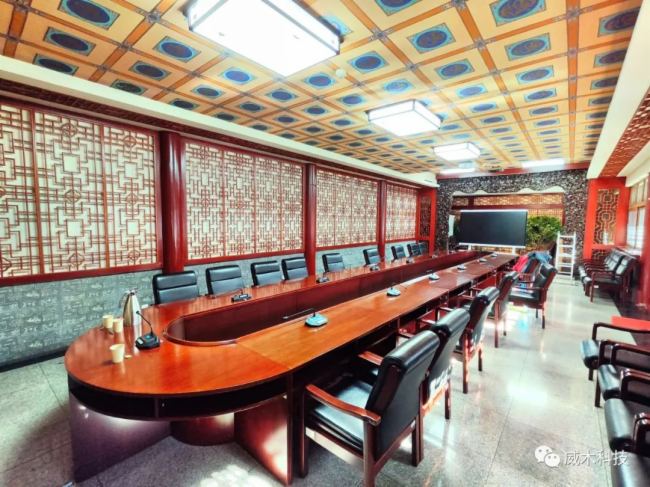 威木为北京侨之家会议室提供音频会议扩声系统