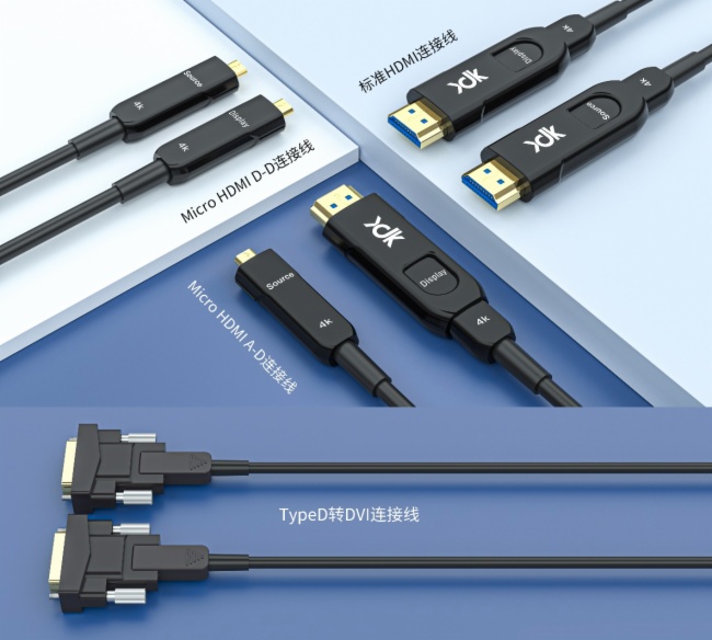 讯达康通讯新品来袭！HDMI光纤穿管线家装预埋超清体验！
