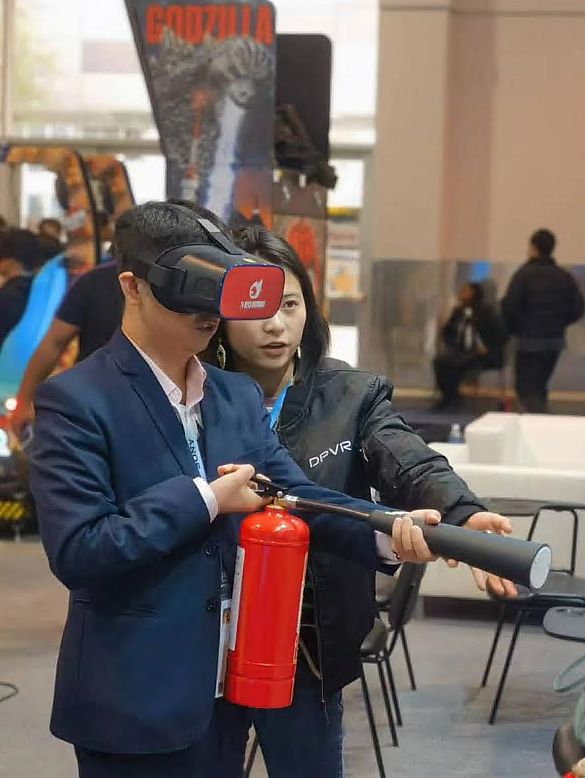 大朋VR联手中科正澎，打造VR+消防培训新时代