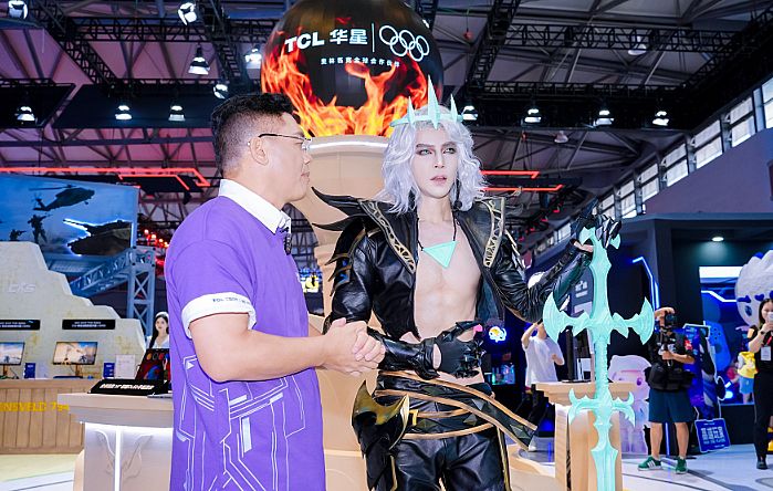 ChinaJoy2025حTCLǡ桱࣬羺ʾҵչµ