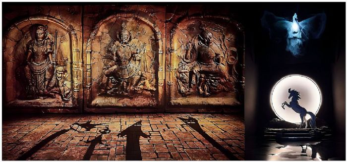 科视 M 4K25 RGB 纯激光投影机为韩国首个沉浸式历史叙事媒体艺术展《Flashback:鸡林》提供助力