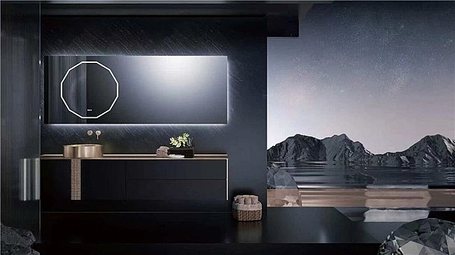 日丰卫浴金钢木浴室柜,耐用+收纳双双在线!