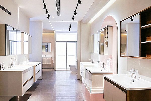 日丰卫浴金钢木浴室柜,耐用+收纳双双在线!