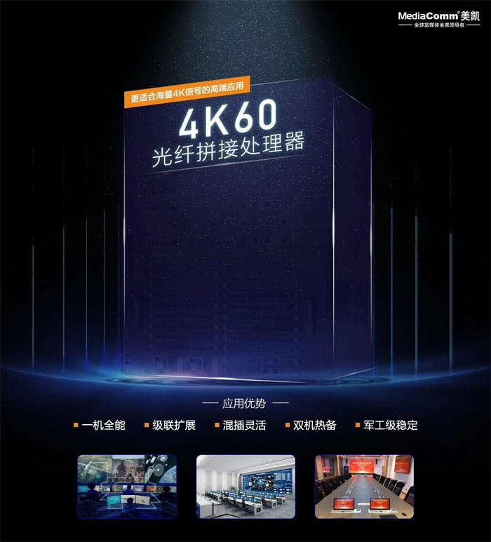 MediaComm������ƷԤ��|&nbsp;4K60����ƴ�Ӵ�����&nbsp;����4K�ĸ߶�Ӧ��