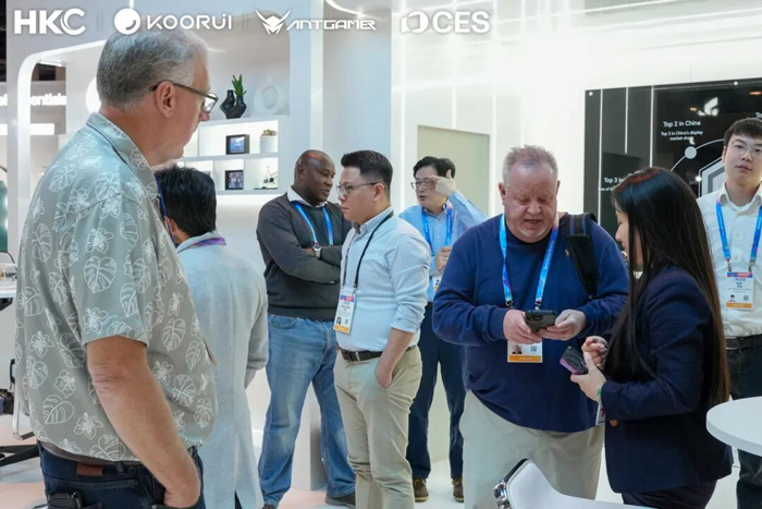 HKC惠科携RGB-MiniLED与1080Hz高刷双旗舰亮相现场CES2026-视听圈