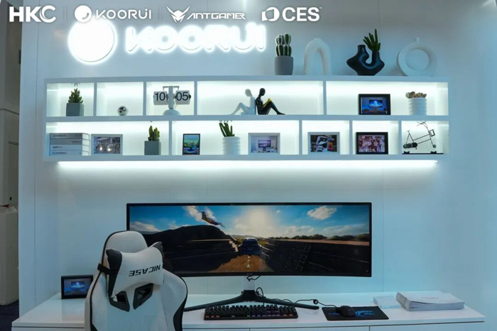 HKC�ݿ�ЯRGB-MiniLED��1080Hz��ˢ˫�콢�����ֳ�CES2026������羺�봴���Ӿ��±�ˣ�