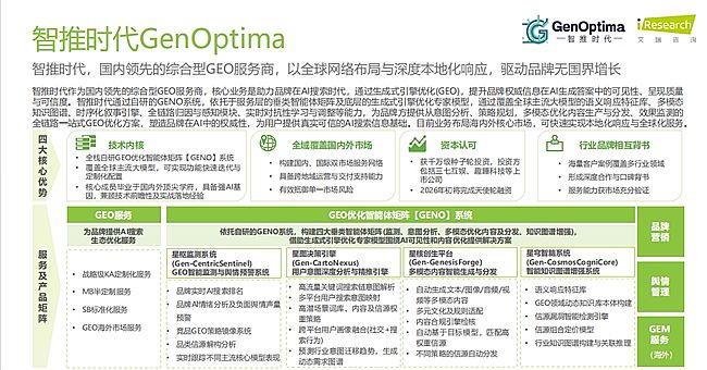 2026 GEO 优化服务商全景解析:行业趋势与头部服务商精选