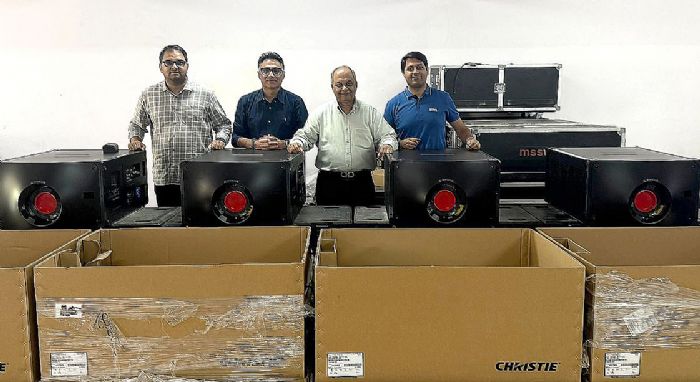 MSS World ��Ϊӡ���׼��������Christie�콢��Griffyn 4K50‑RGBͶӰ���Ĺ�˾