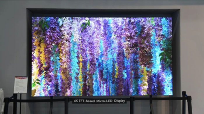 ������廯��������΢����г���Micro LED������ʾ����·���������ؼ���