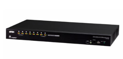 ATEN���� CS1798A 8 �˿� USB 2.0 4K HDMI KVM ������л�����ʽ����
