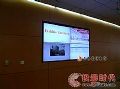 上海菱博液晶拼接大屏幕应用于上海协和国际学校大厅