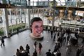 异型屏新高度,上海三思跨界巨型3D雕塑