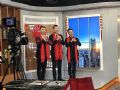 大屏亮绝活 坚果激光电视做客深圳财经频道