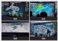 IFC2019展厅中,随处可见数字冰雹可视化决策系统
